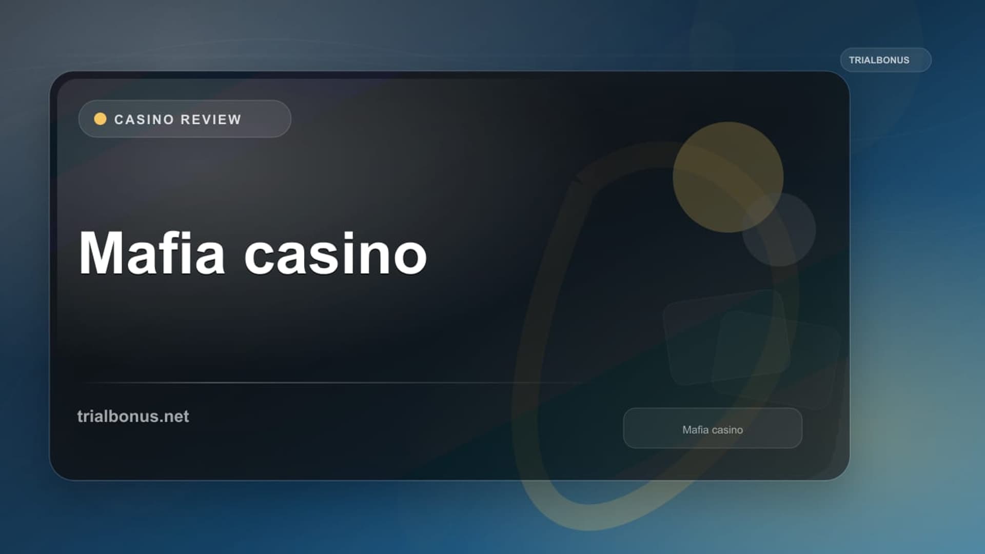 Mafia casino
