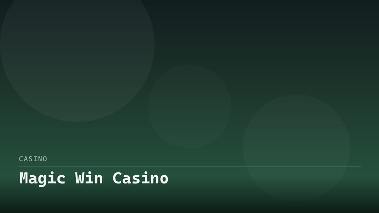 Magic Win Casino