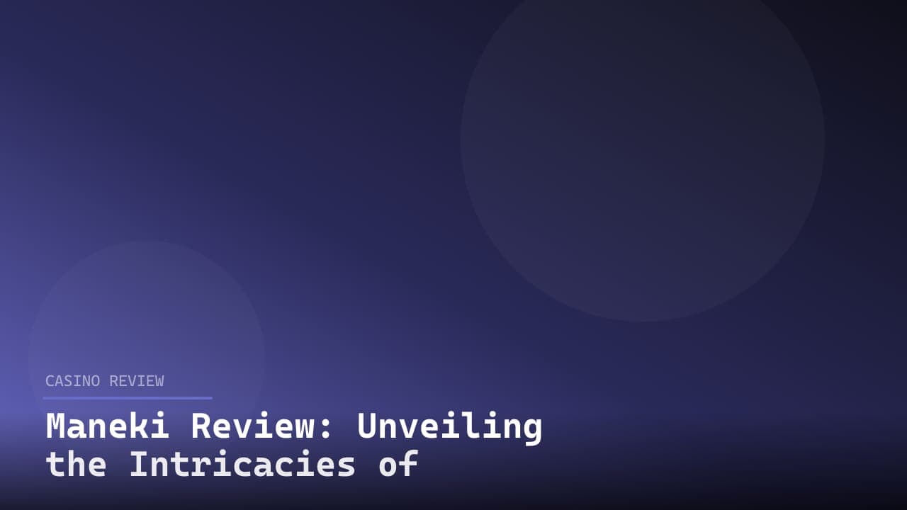 Maneki Review: Unveiling the Intricacies of Digital Banking logo
