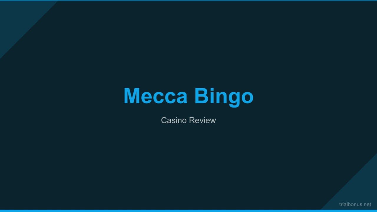 Mecca bingo casino Review