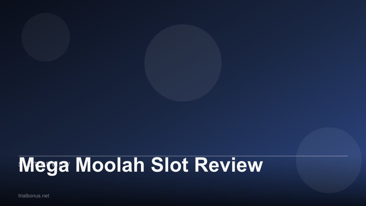 Mega Moolah Slot Review