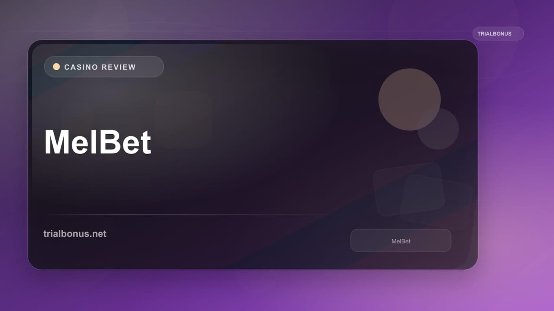 MelBet - Brand traffic
