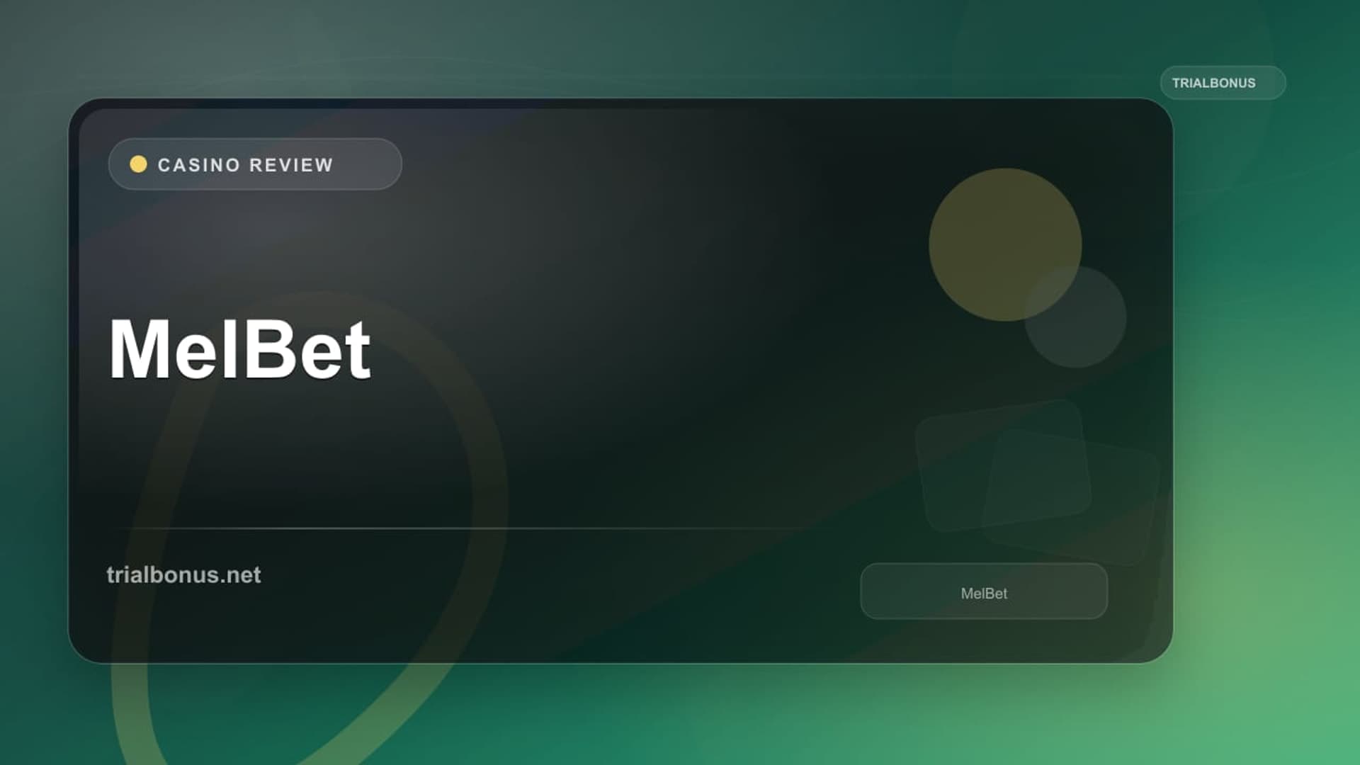 MelBet - Brand traffic VIP