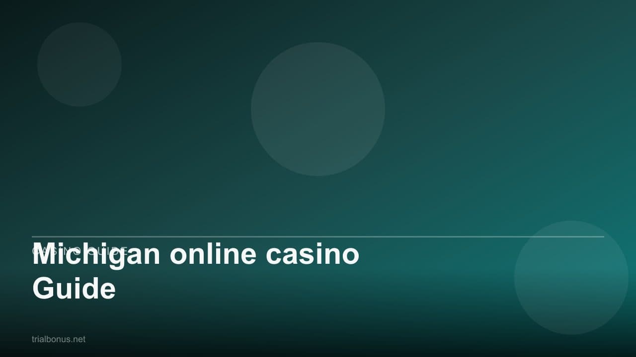 Michigan online casino Guide