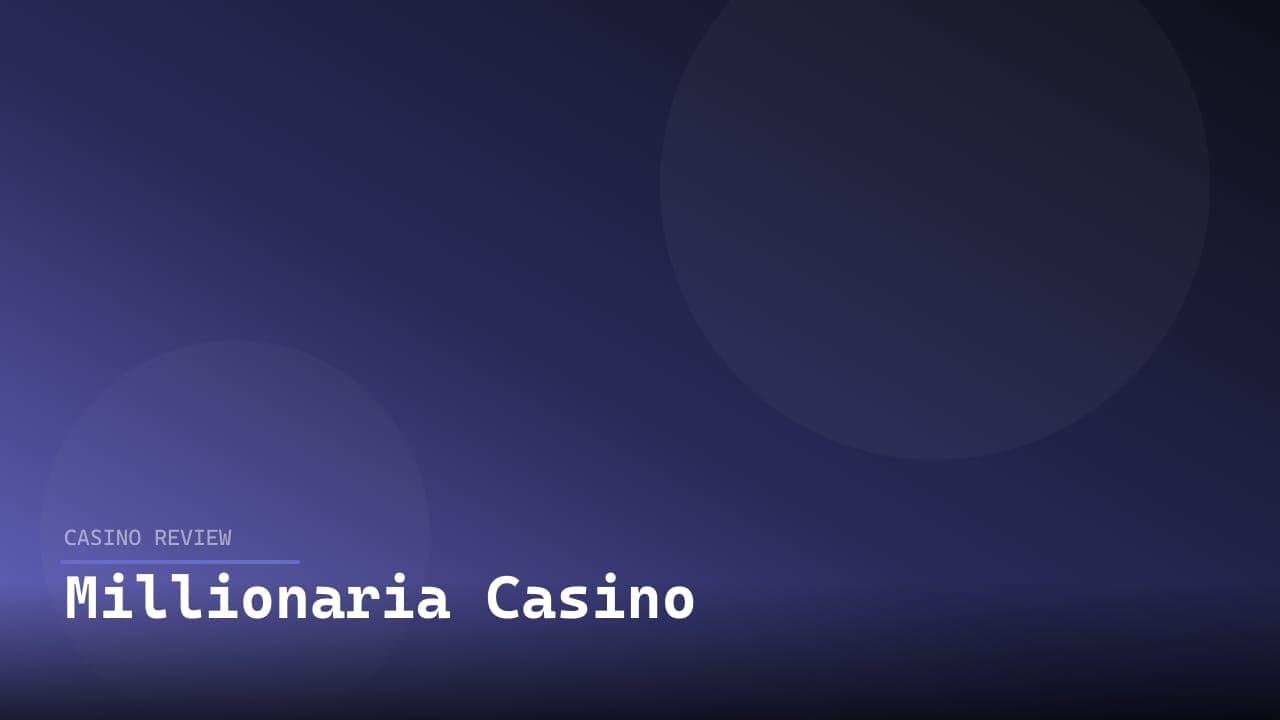 Millionaria Casino