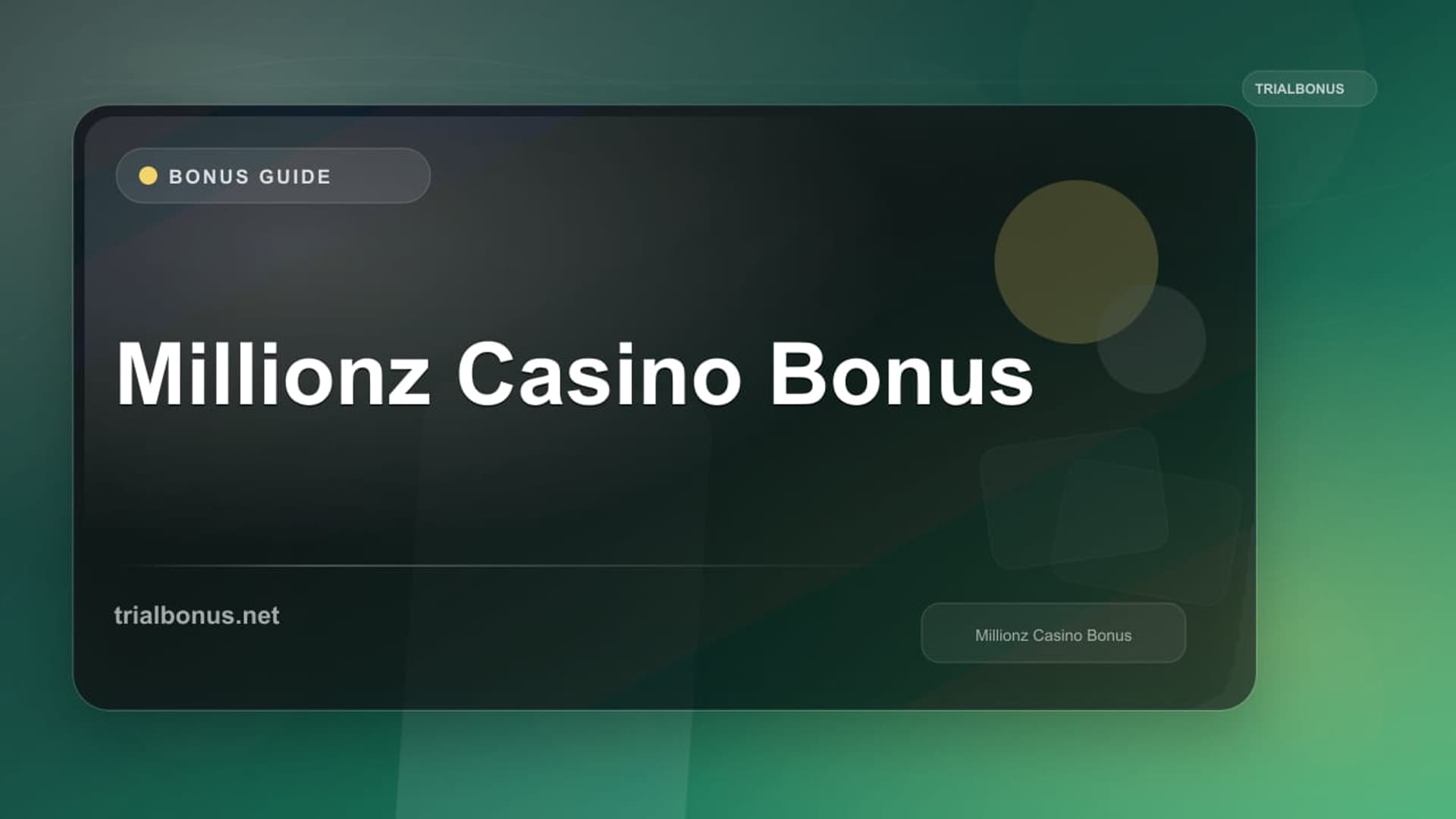 Millionz Casino Bonus