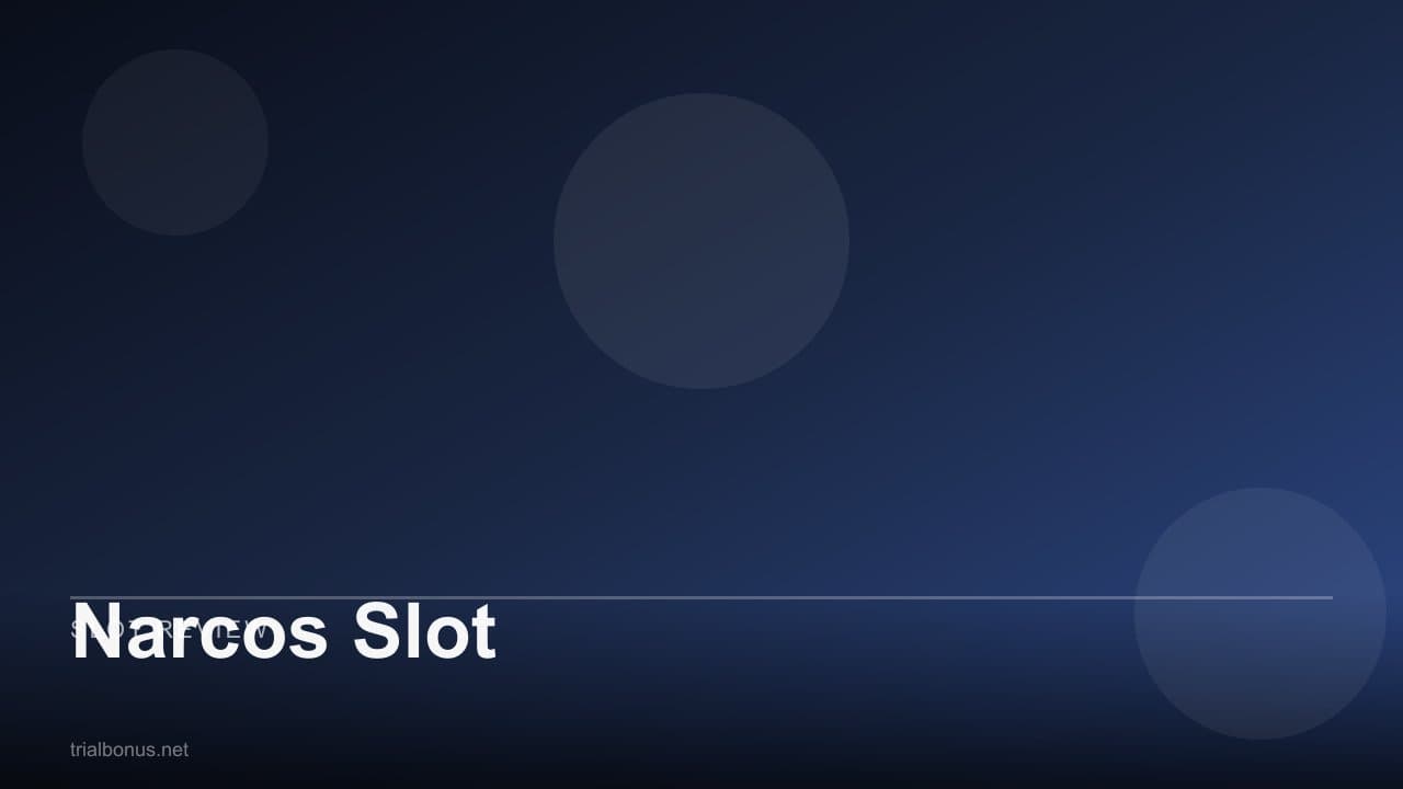 Narcos Slot