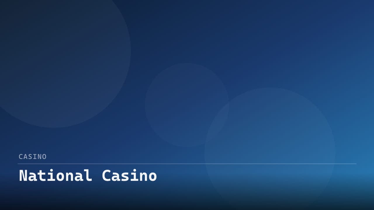 National Casino logo