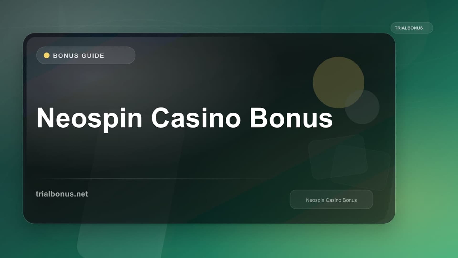 Neospin casino logo