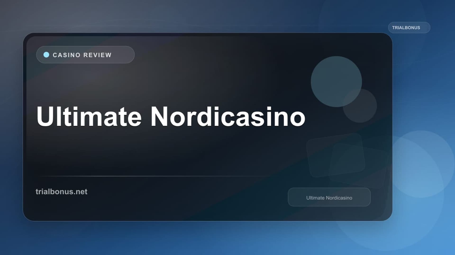Ultimate Nordicasino