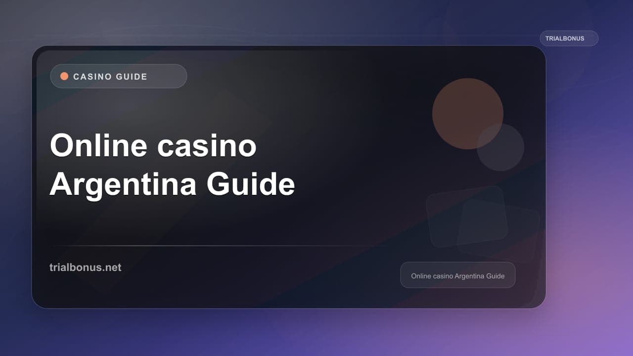 Online casino Argentina Guide