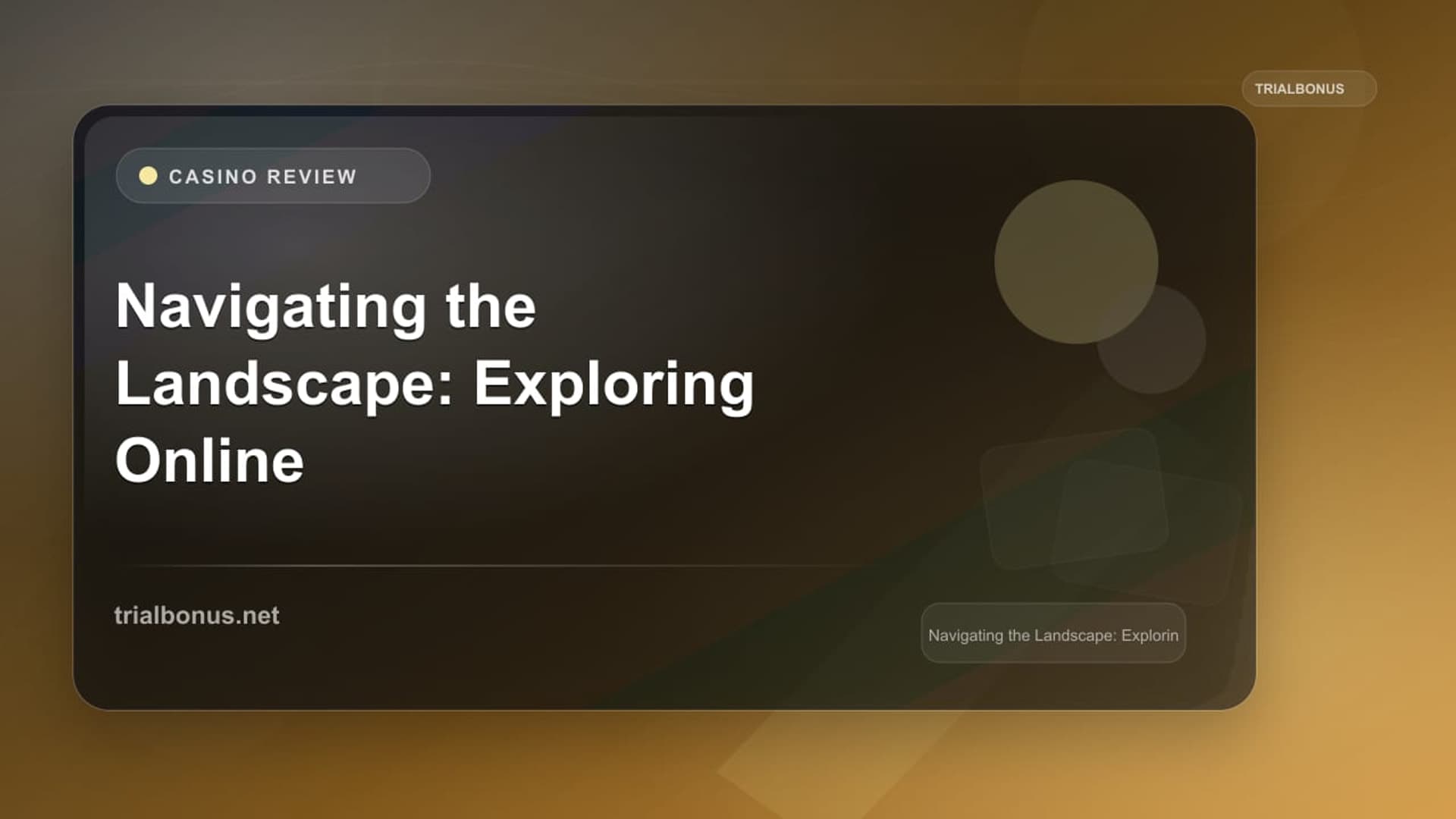 Navigating the Landscape: Exploring Online Casinos Canada