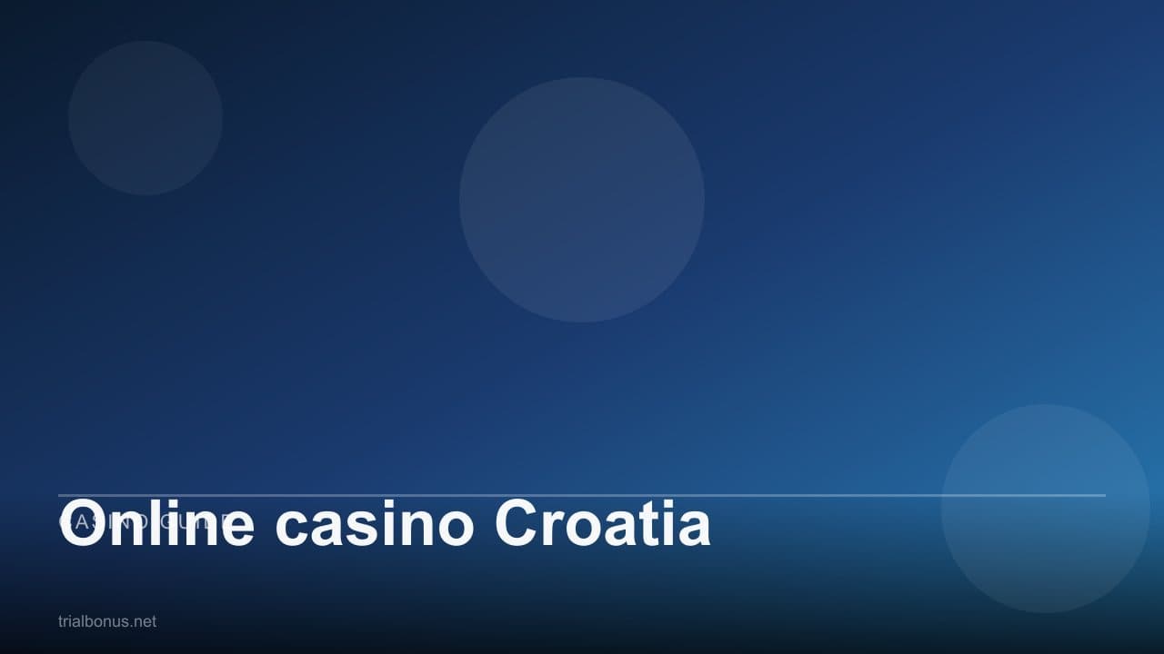 Online casino Croatia