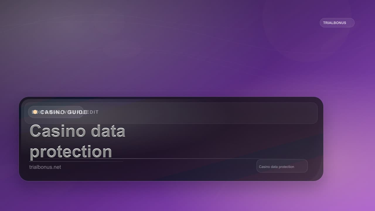 Casino data protection UK Guide