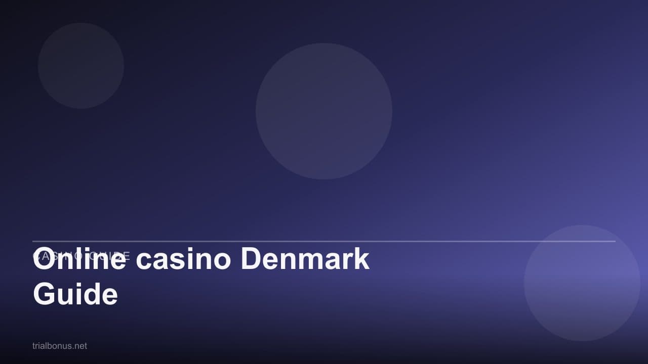 Online casino Denmark Guide