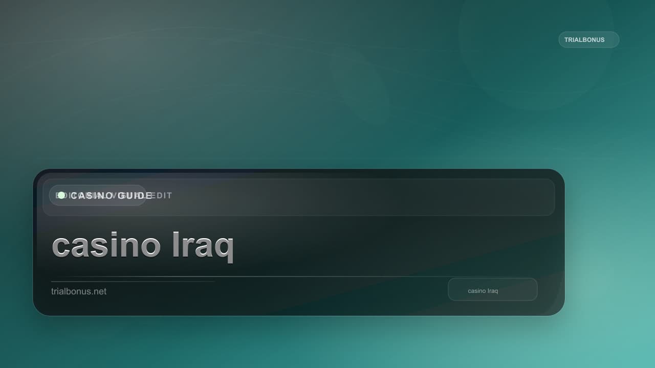 Online casino Iraq Guide