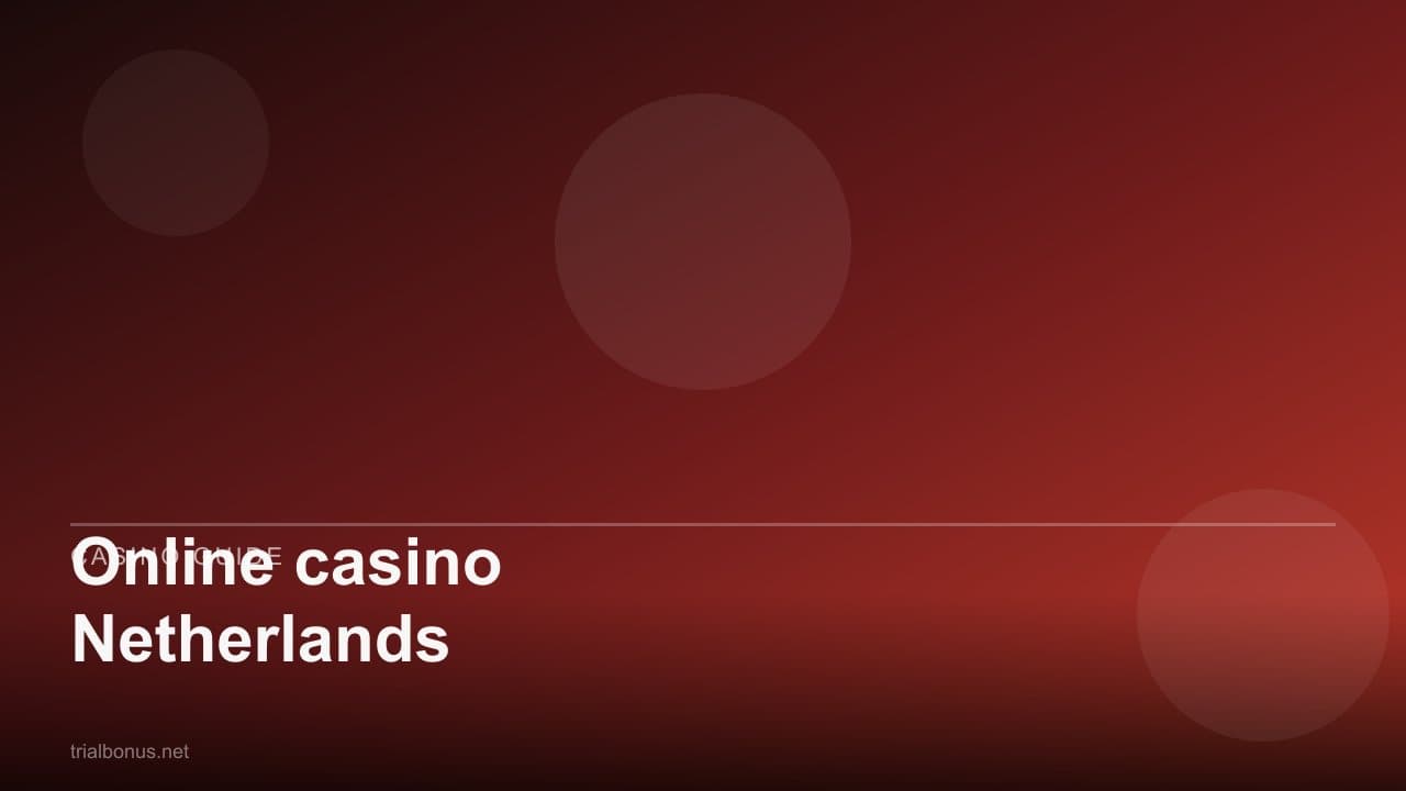 Online casino Netherlands