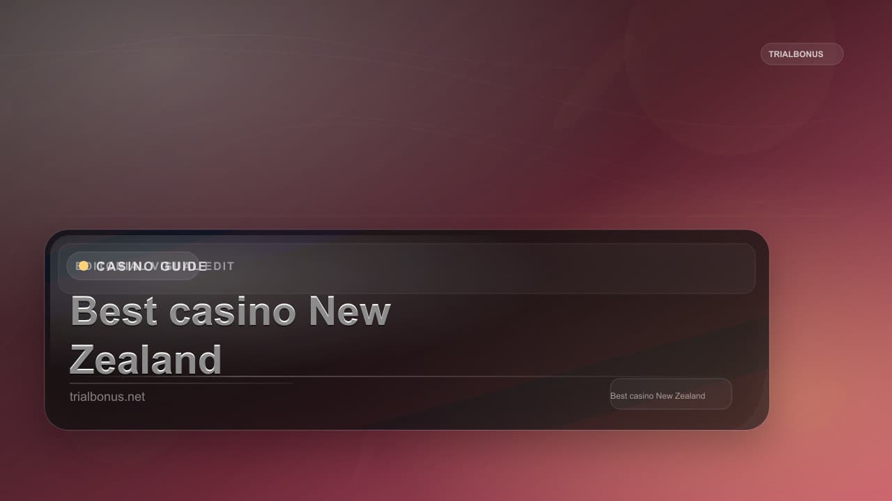 Best online casino New Zealand