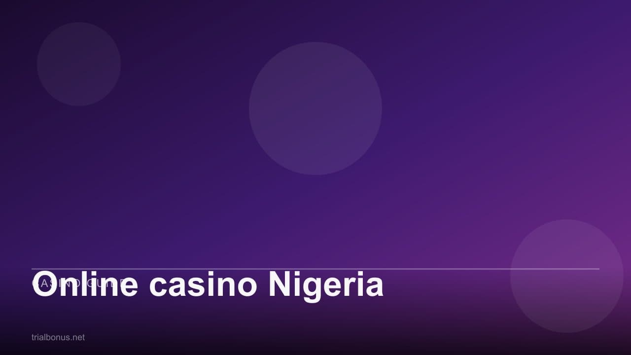 Online casino Nigeria