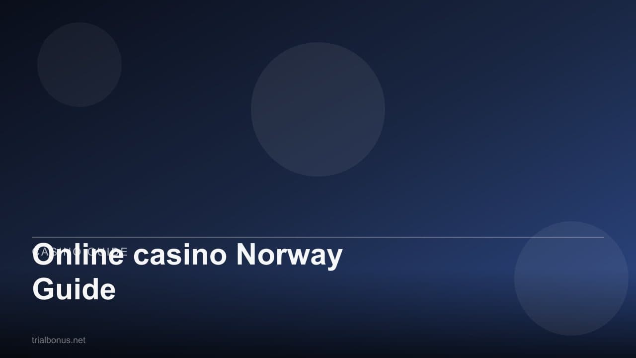 Online casino Norway Guide