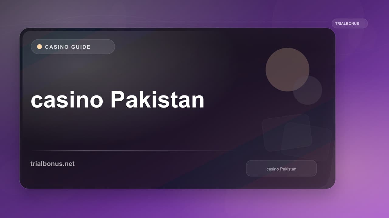 Online casino Pakistan