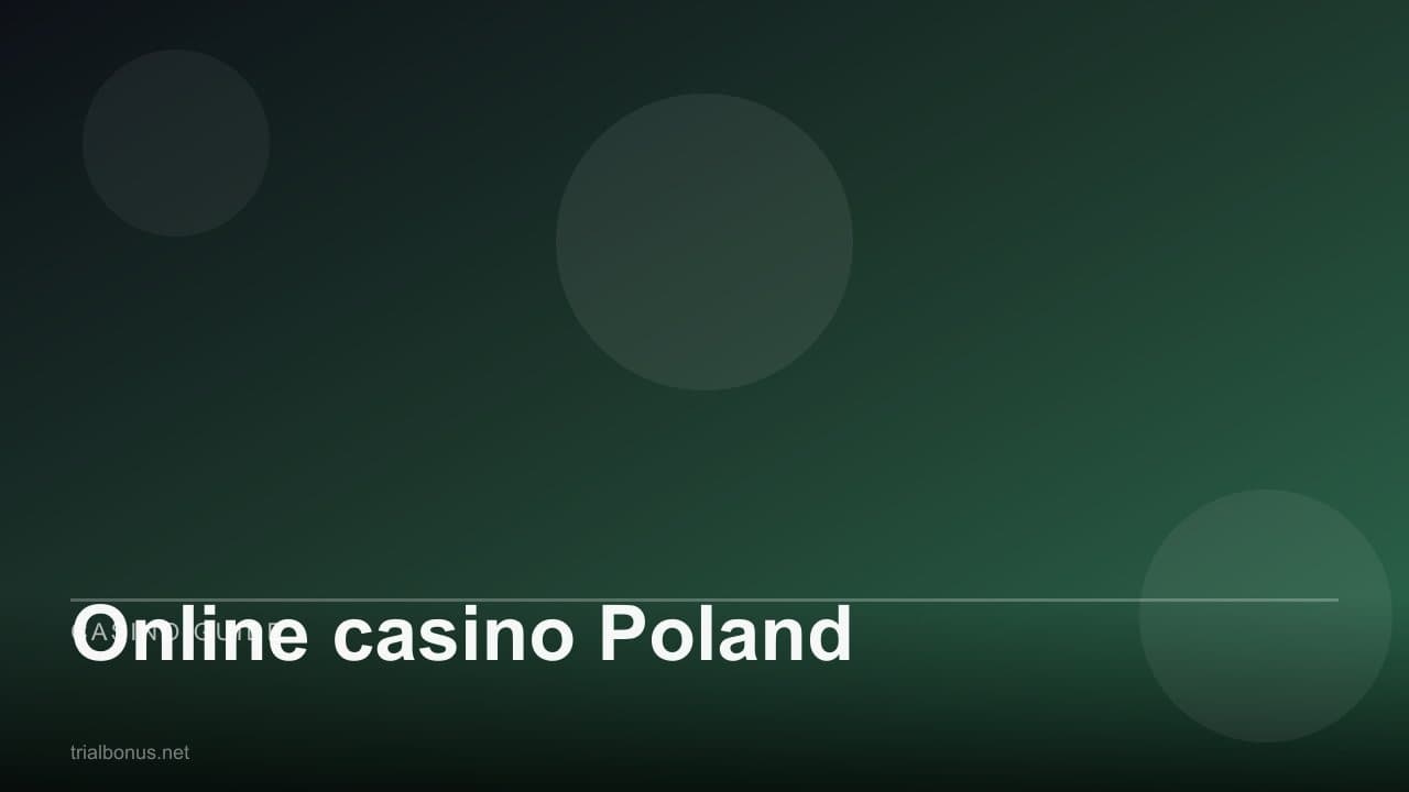 Online casino Poland