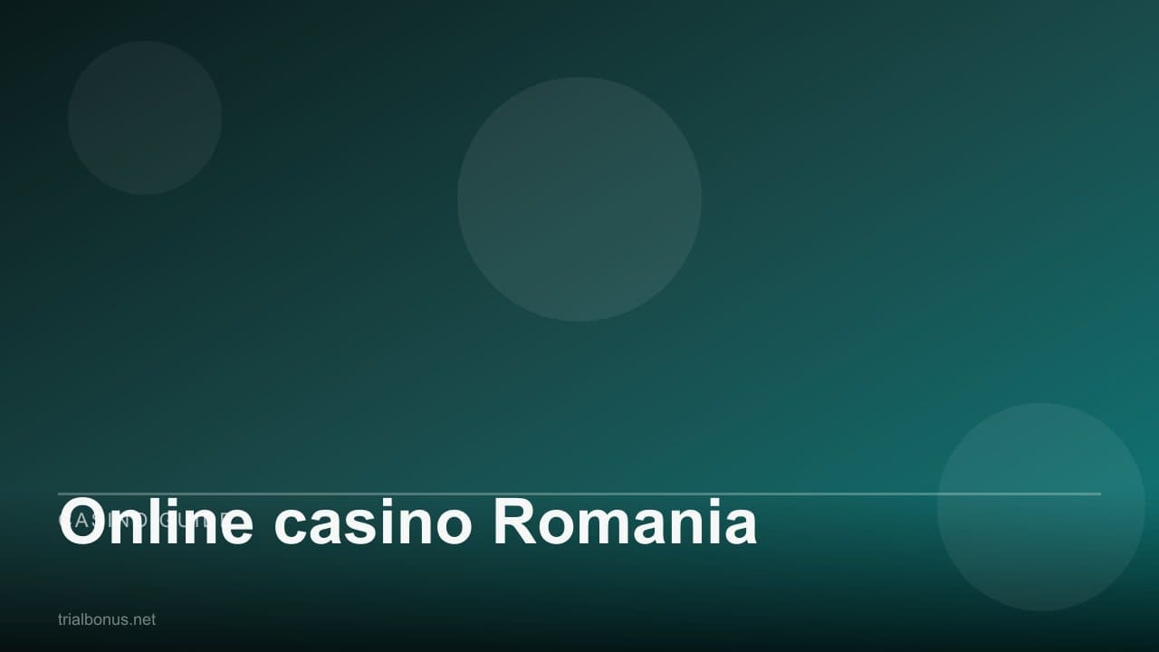 Online casino Romania