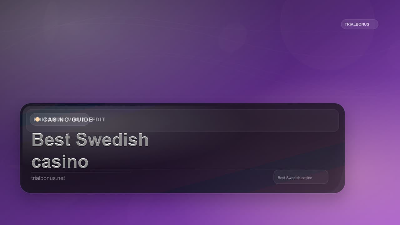 Best Swedish online casino Guide