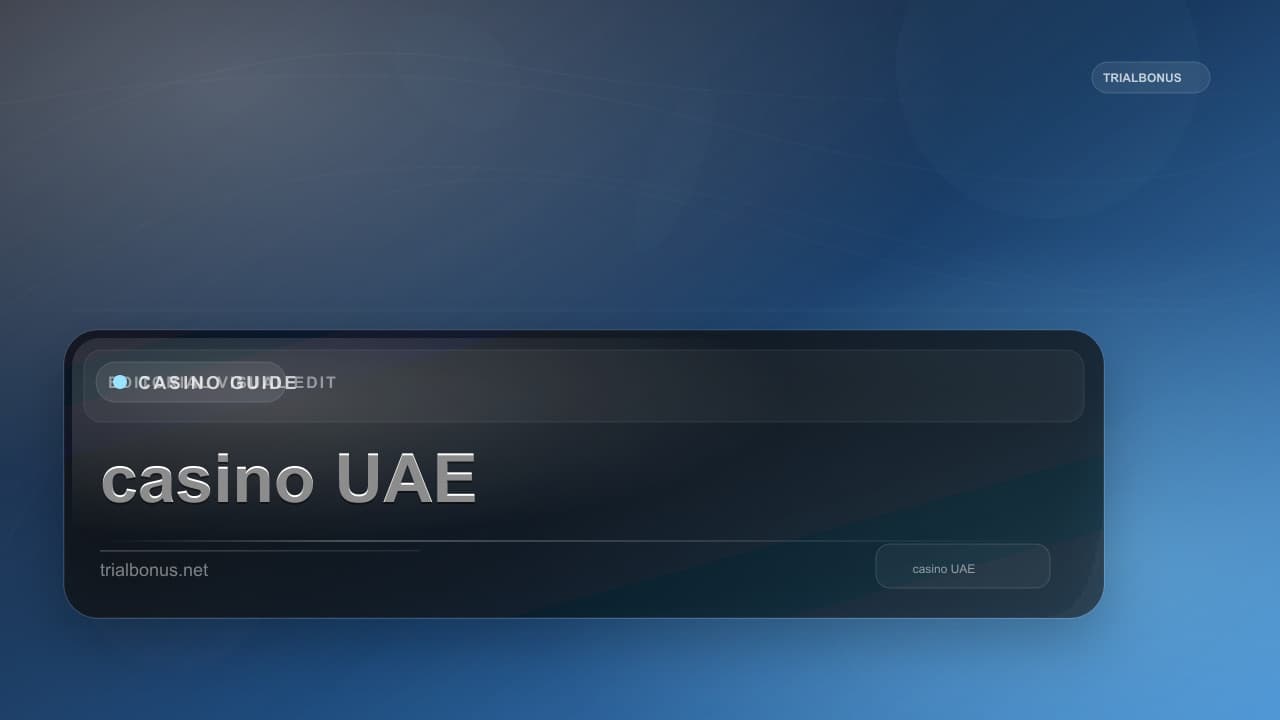 Online casino UAE Guide