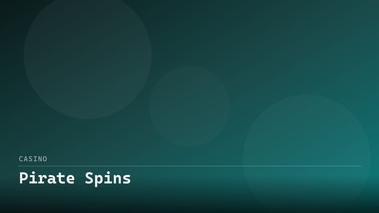 Pirate Spins