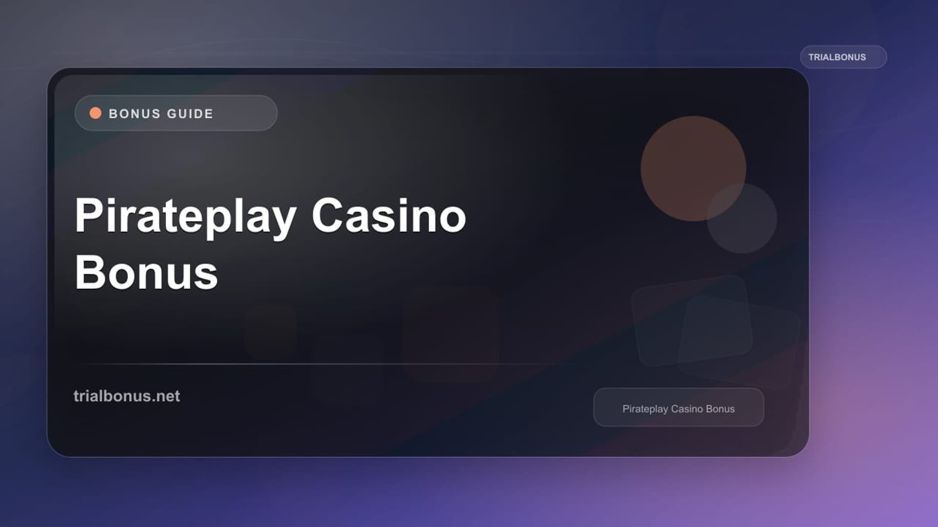 Pirateplay Casino Bonus
