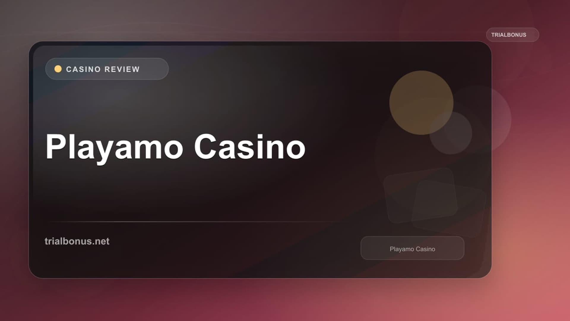 Playamo Casino