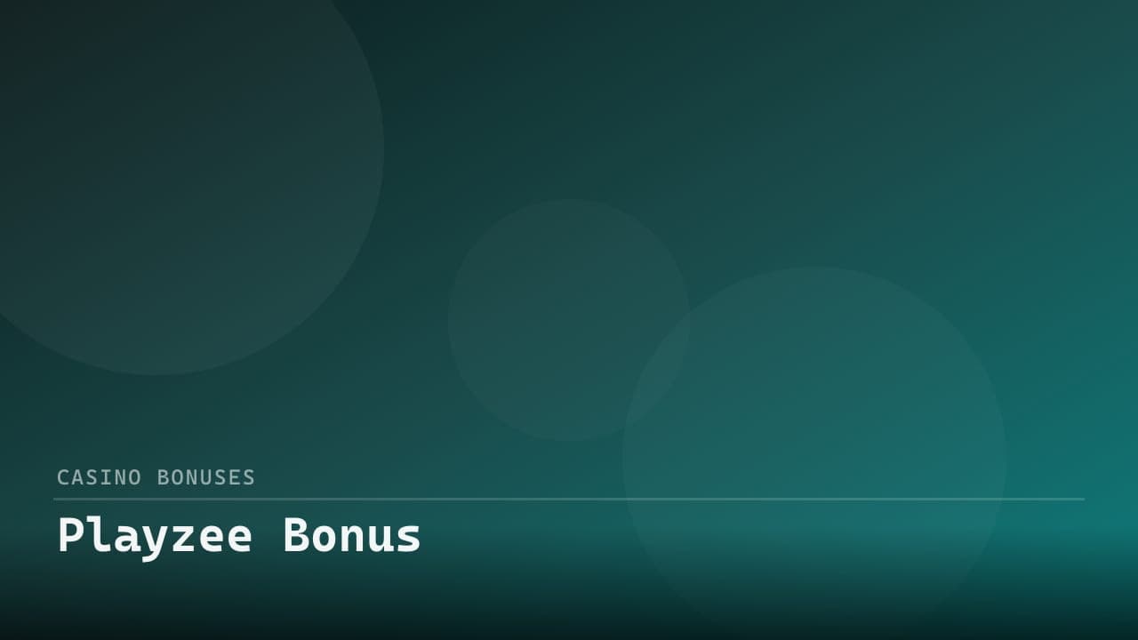 Playzee Bonus