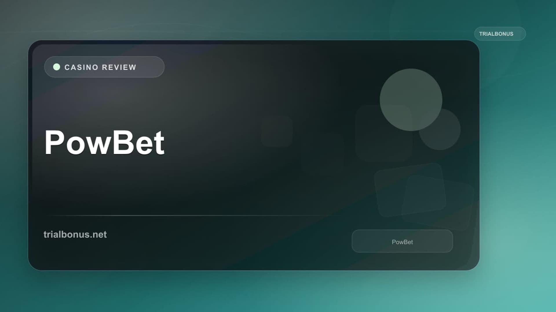 PowBet Review