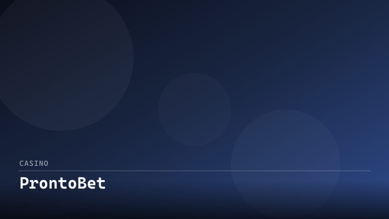 ProntoBet logo