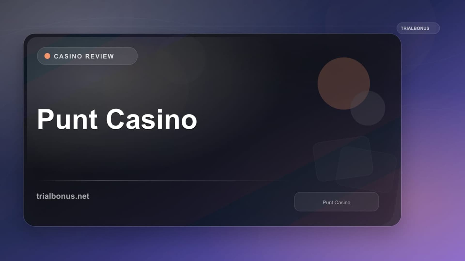 Punt Casino