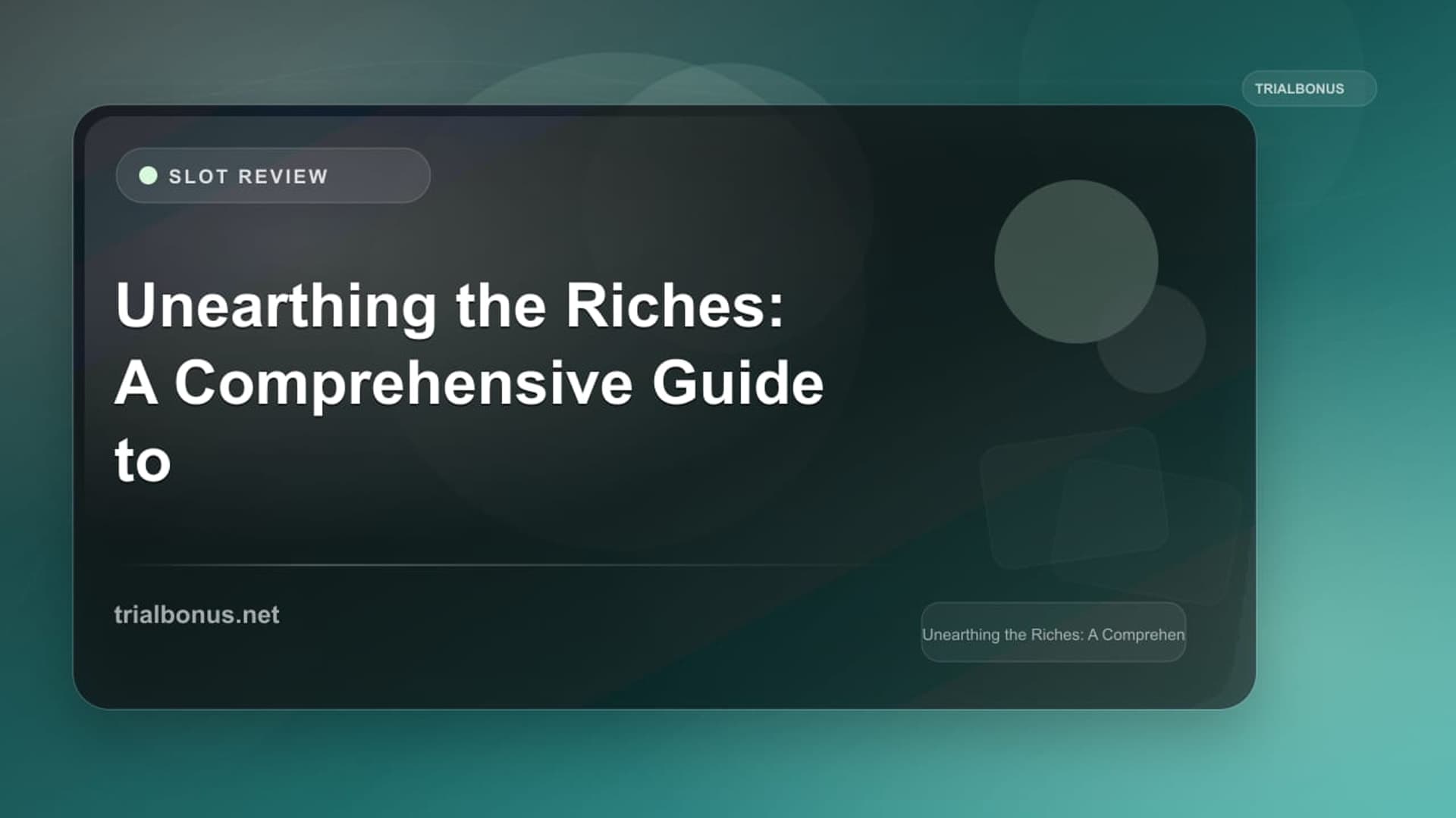 Unearthing the Riches: A Comprehensive Guide to Rainbow Riches Slots