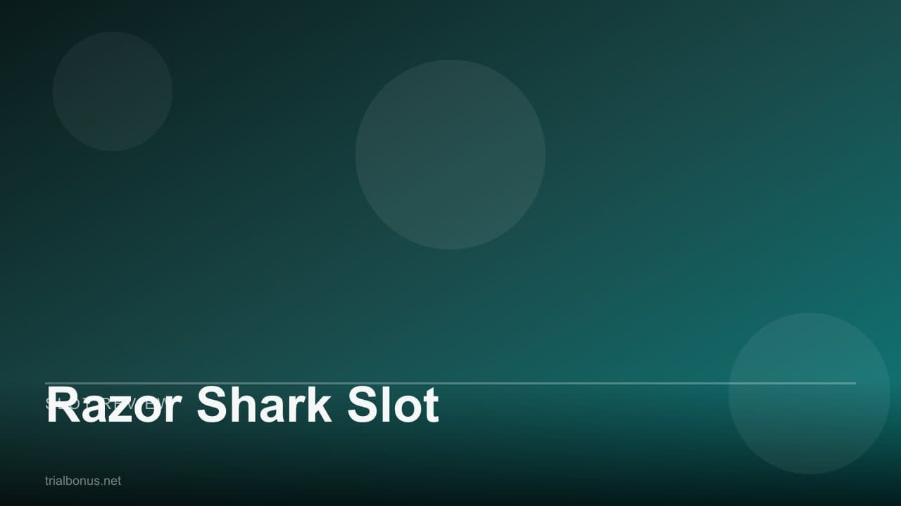 Razor Shark Slot