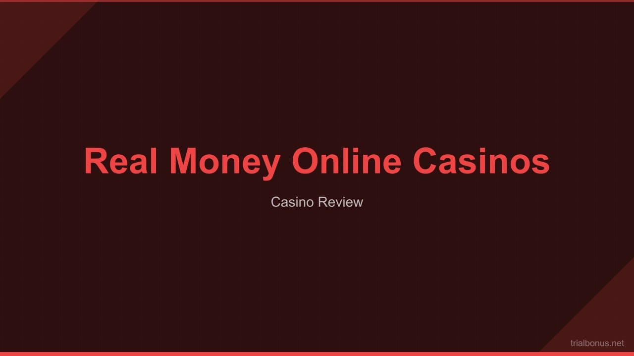 Unveiling the Dynamics of Real Money Online Casinos