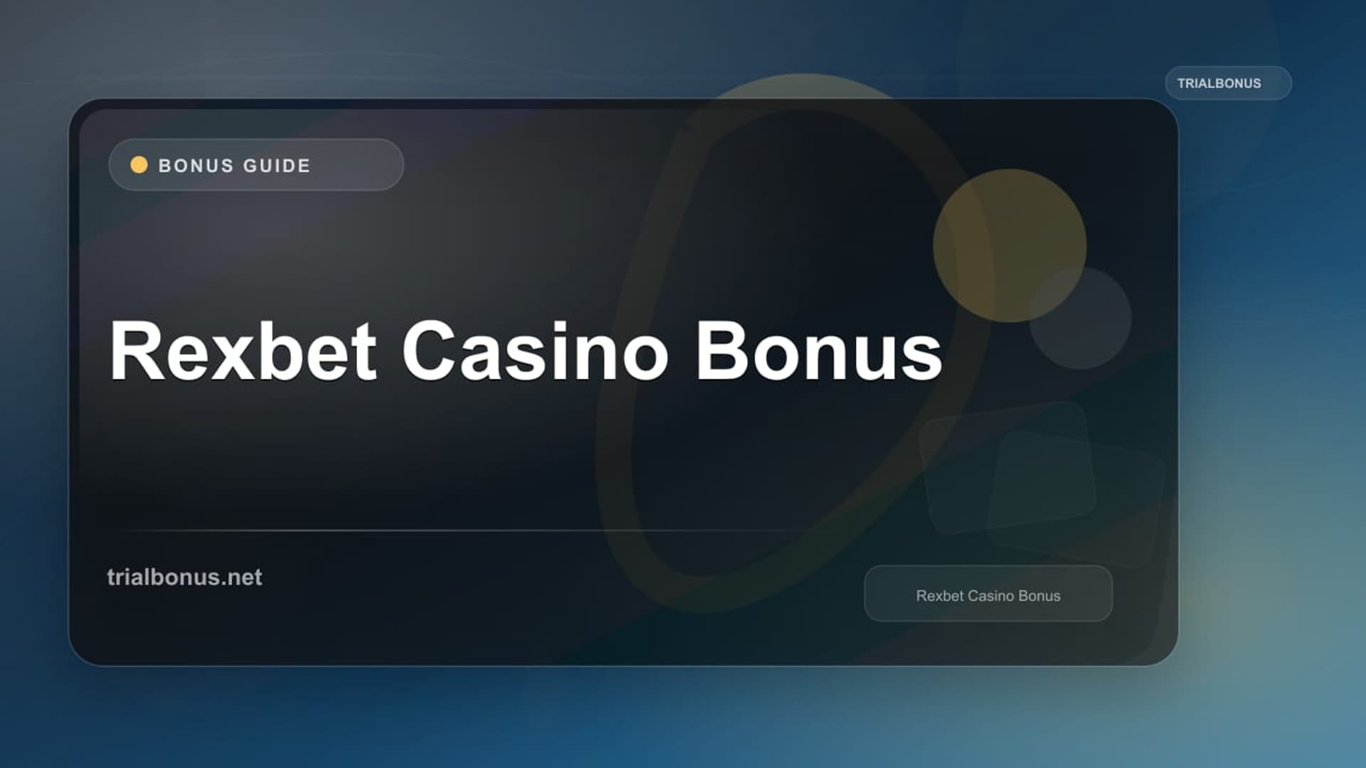 Rexbet Casino Bonus