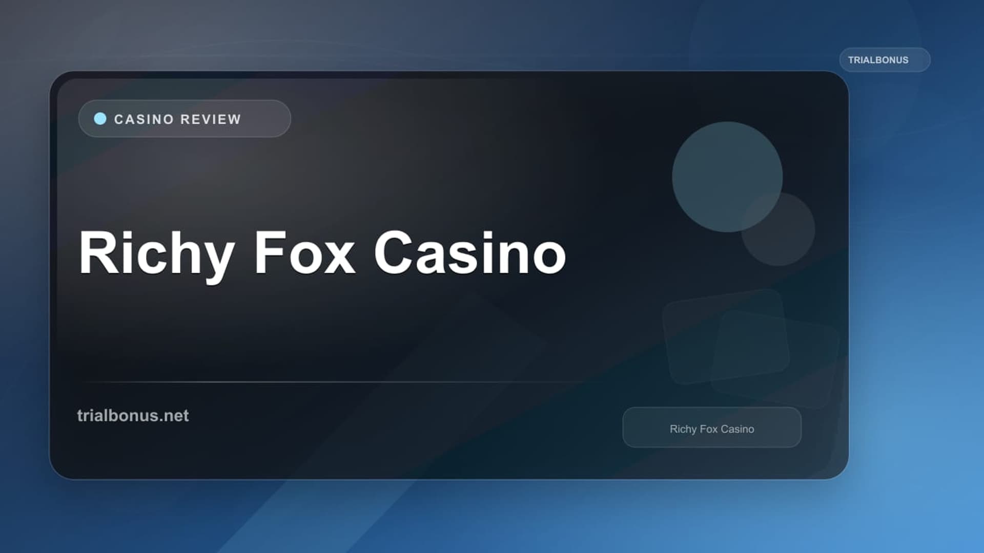 Richy Fox Casino
