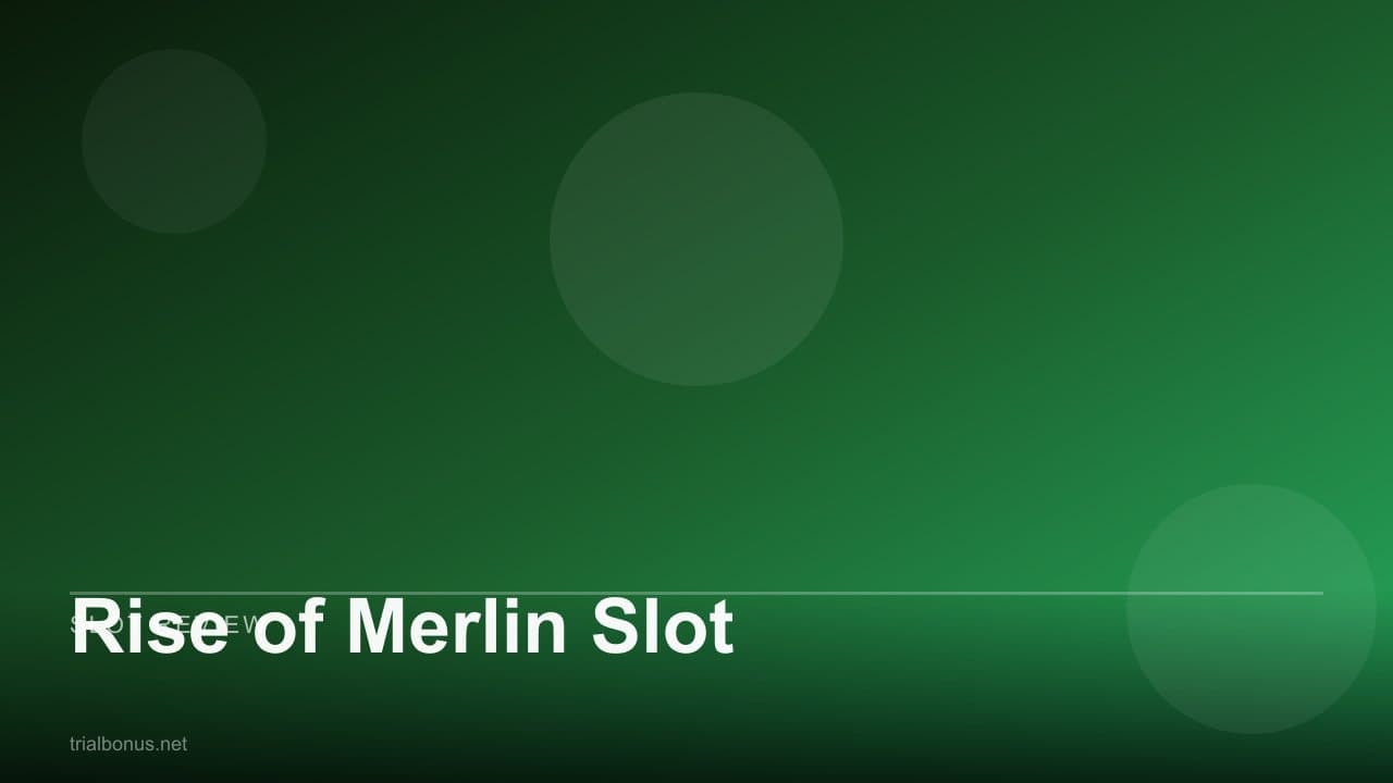Rise of Merlin Slot