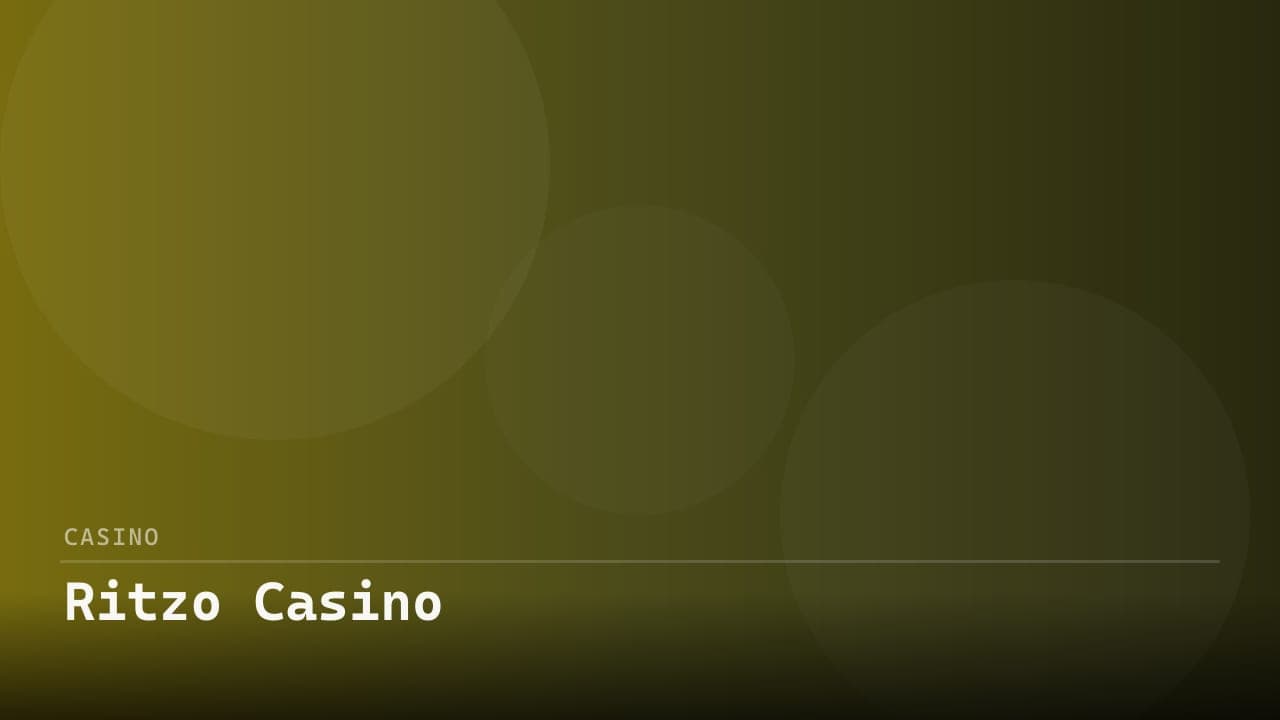 Ritzo Casino