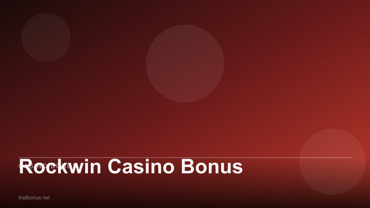 Rockwin Casino Bonus