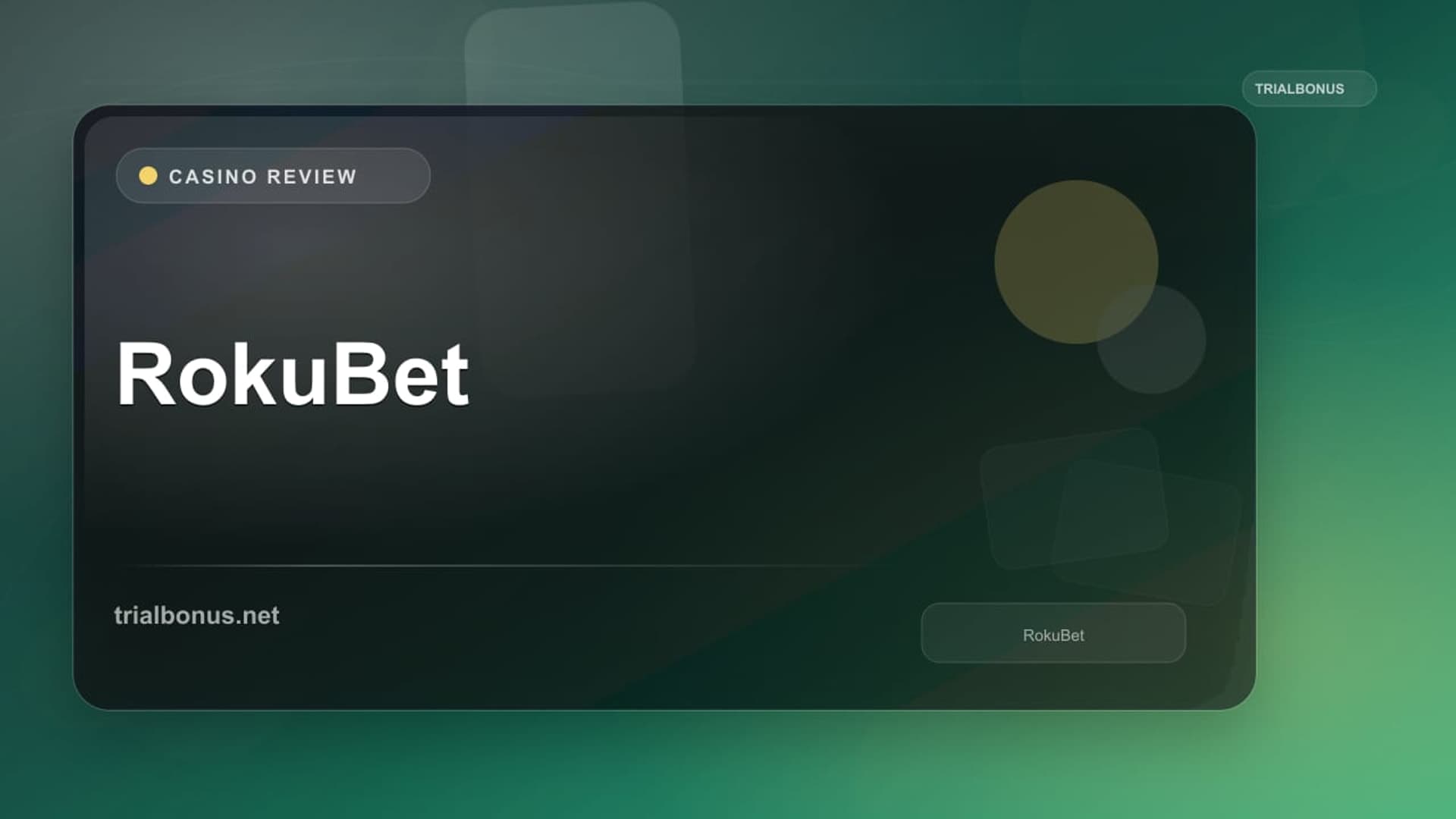 RokuBet Review