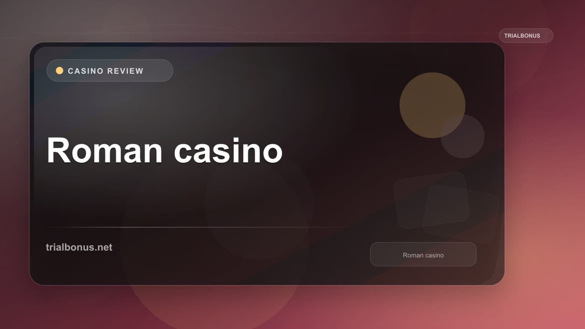 Roman casino