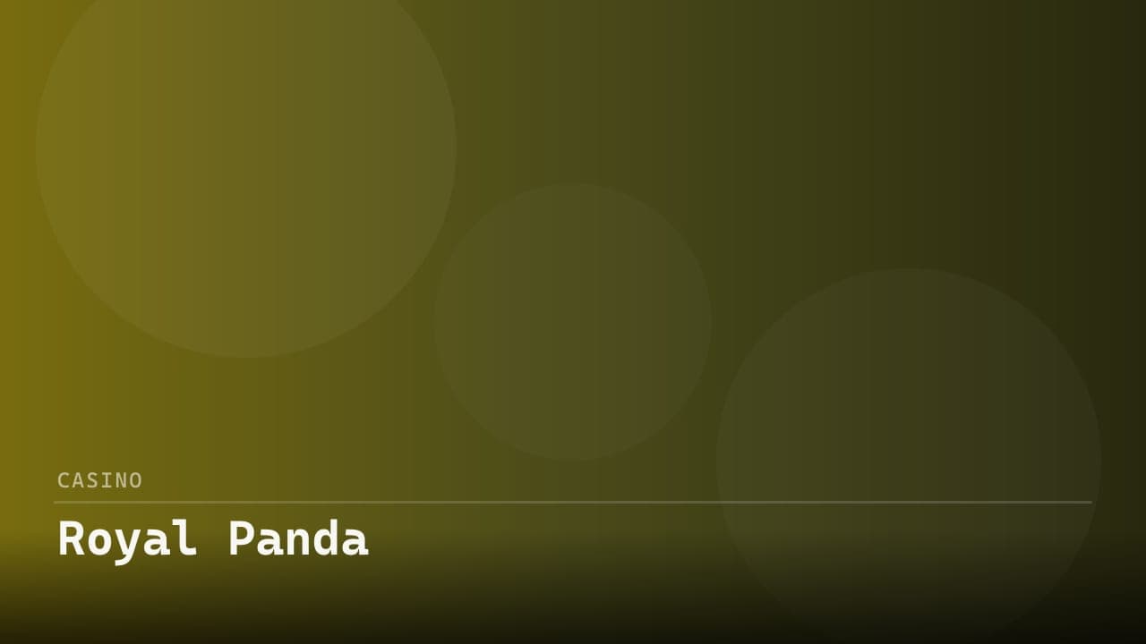 Royal Panda