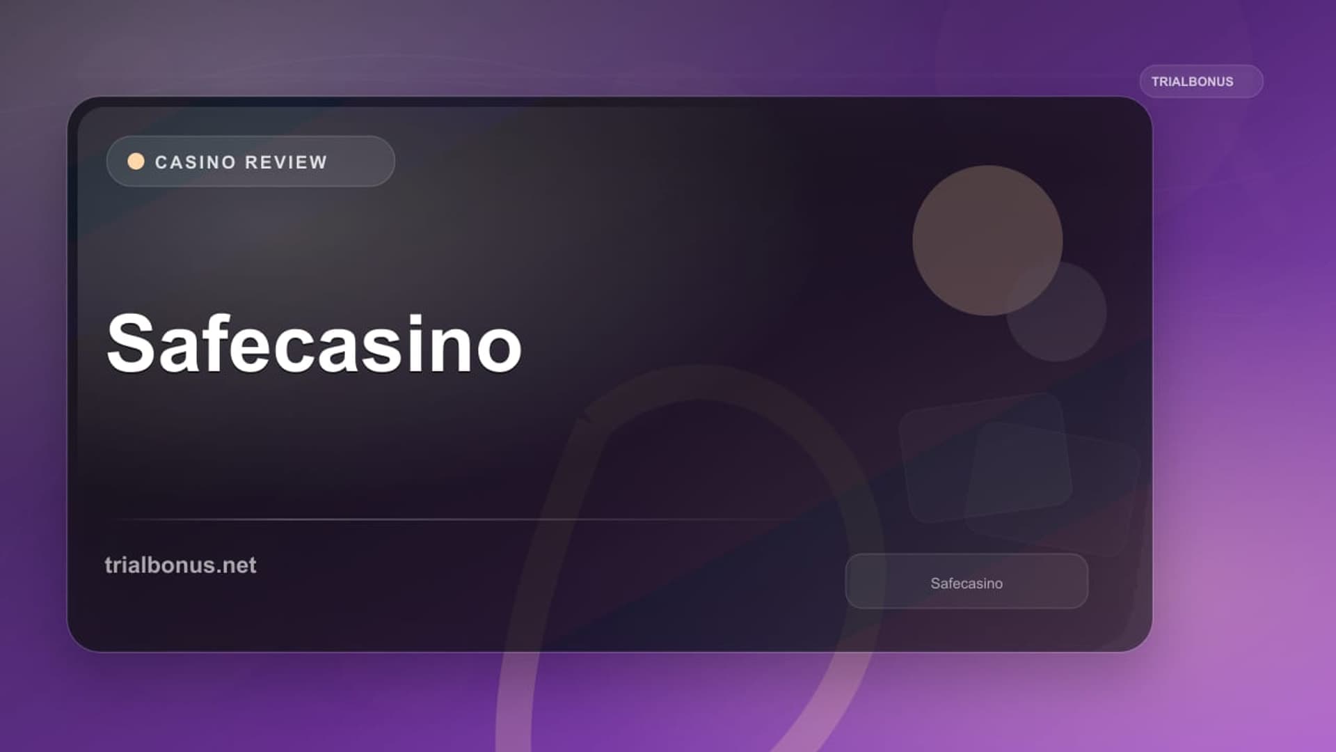 Safecasino