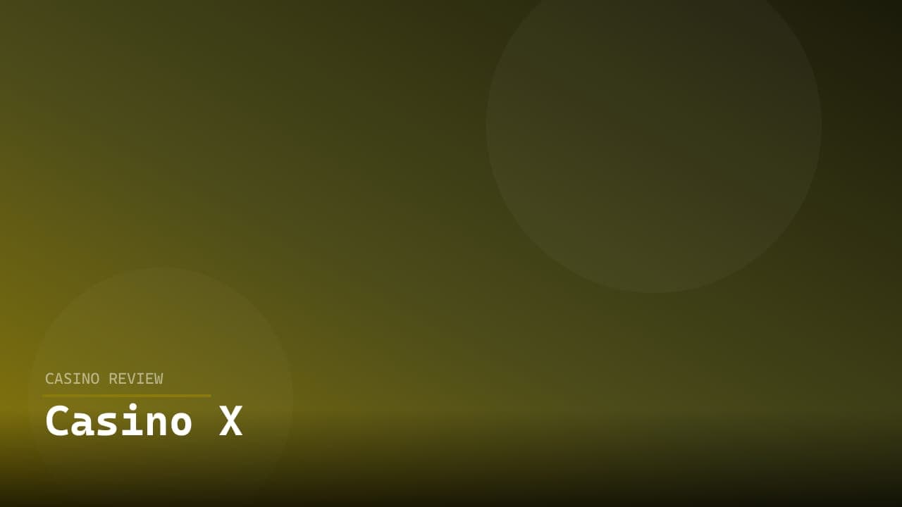 Casino X review