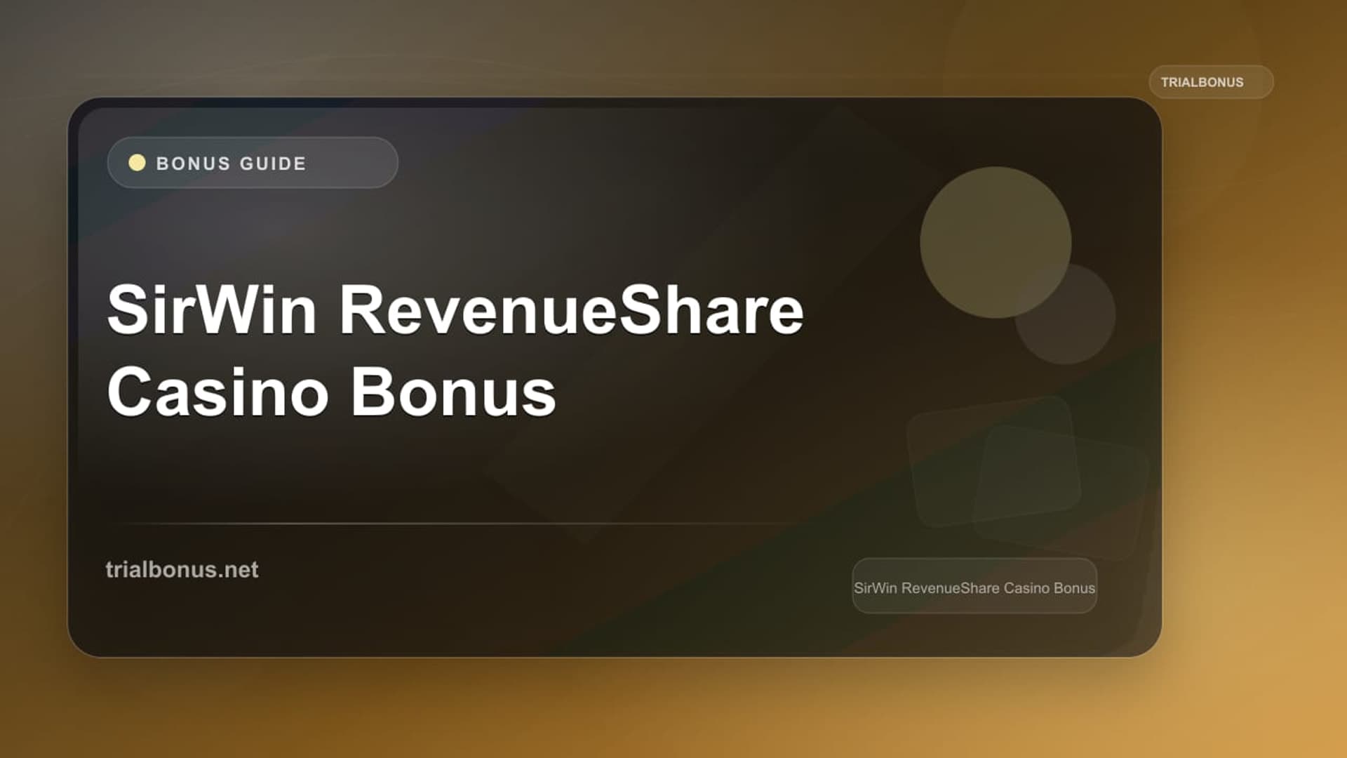 SirWin RevenueShare logo